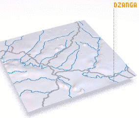 3d view of Dzanga