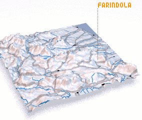 3d view of Farindola