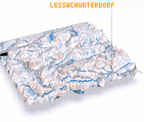 3d view of Lessach Unterdorf