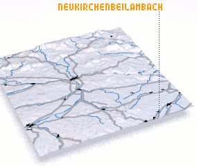 3d view of Neukirchen bei Lambach