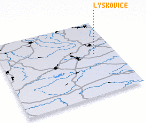 3d view of Lyskovice