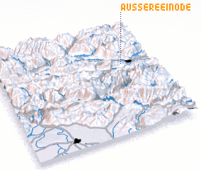 3d view of Äussere Einöde