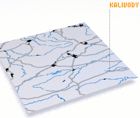 3d view of Kalivody