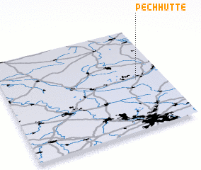 3d view of Pechhütte