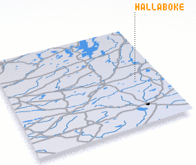 3d view of Hallaböke