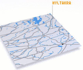 3d view of Hyltåkra