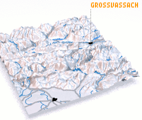 3d view of Großvassach