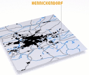 3d view of Hennickendorf