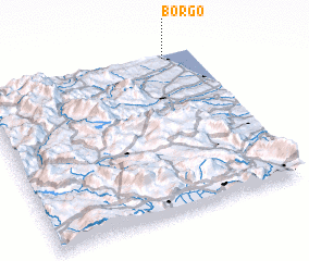 3d view of Borgo