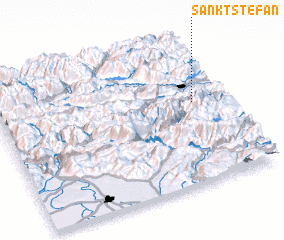 3d view of Sankt Stefan