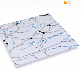 3d view of Bor