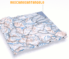 3d view of Mosciano SantʼAngelo