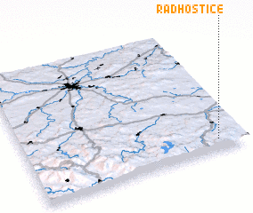 3d view of Radhostice