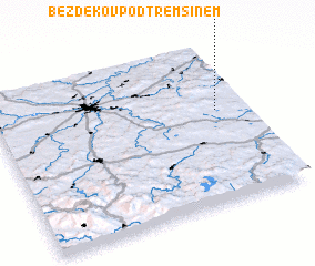 3d view of Bezděkov pod Třemšínem