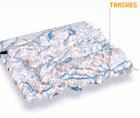 3d view of Tamsweg