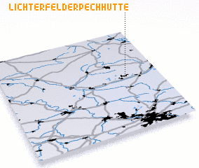 3d view of Lichterfelder Pechhütte