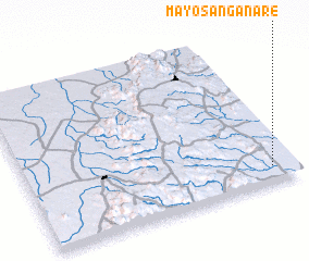 3d view of Mayo Sanganaré