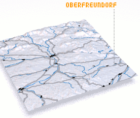 3d view of Oberfreundorf