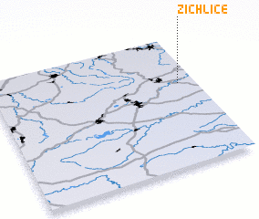 3d view of Žichlice