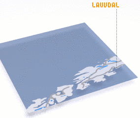 3d view of Lauvdal