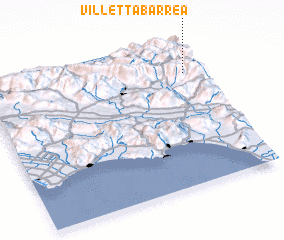 3d view of Villetta Barrea