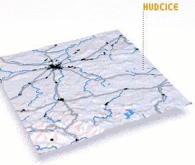 3d view of Hudčice