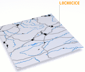 3d view of Lochočice