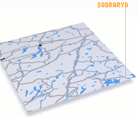 3d view of Södra Ryd