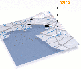 3d view of Kozina