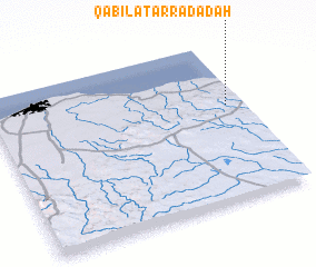 3d view of Qabīlat ar Radādah