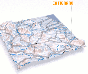 3d view of Catignano