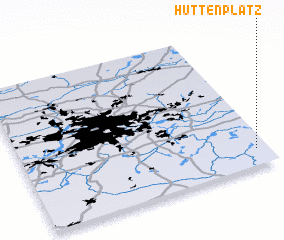 3d view of Hüttenplatz