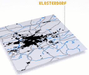 3d view of Klosterdorf