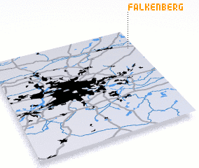 3d view of Falkenberg