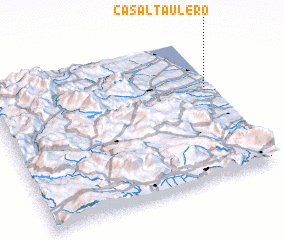 3d view of Casal Taulero