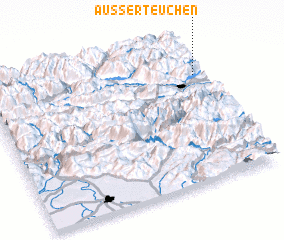 3d view of Außerteuchen