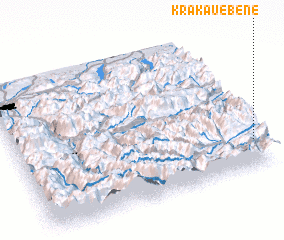 3d view of Krakauebene