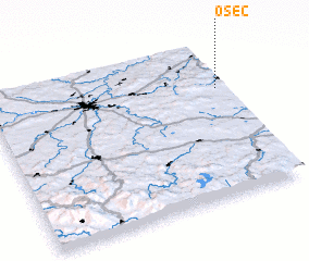 3d view of Oseč