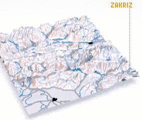 3d view of Zakriž