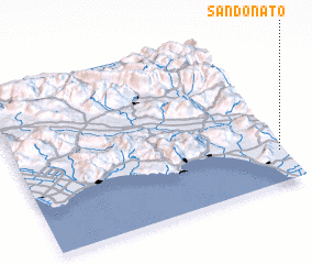 3d view of San Donato