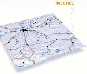 3d view of Mužetice