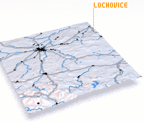 3d view of Lochovice