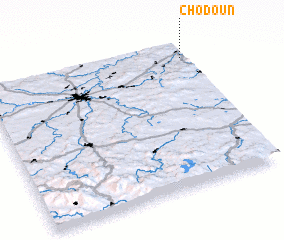3d view of Chodouň