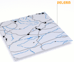 3d view of Velemín