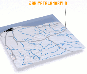 3d view of Zāwiyat al ‘Amārīyīn