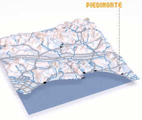 3d view of Piedimonte