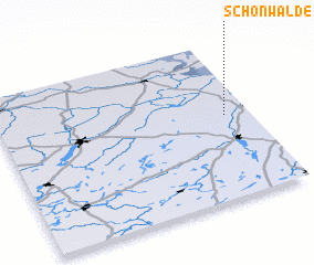 3d view of Schönwalde