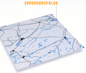 3d view of Sprengersfelde