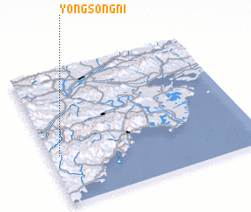 3d view of Yongsŏng-ni