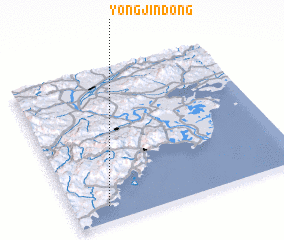 3d view of Yŏngjin-dong